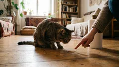 Kočka značkuje, nebo jen močí mimo záchod? Naučte se poznat rozdíl