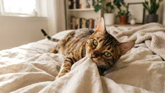 Proč kočka žvýká všechno jako pes — 3 scénáře: normální chování, stres nebo nemoc