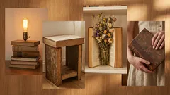 Upcyklace starých knih: 10 nápadů, jak jim dát druhý život doma