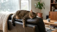 Je vaše kočka celý den „líní“ — je to normální, nebo varovný signál